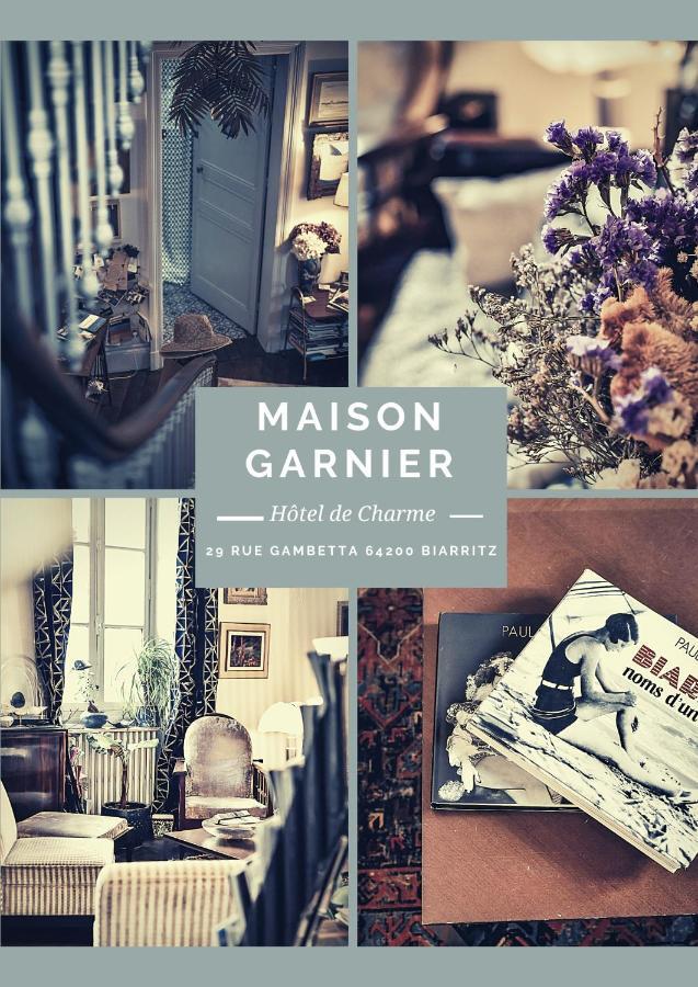 Maison Garnier Hotel De Charme Biarriz Exterior foto